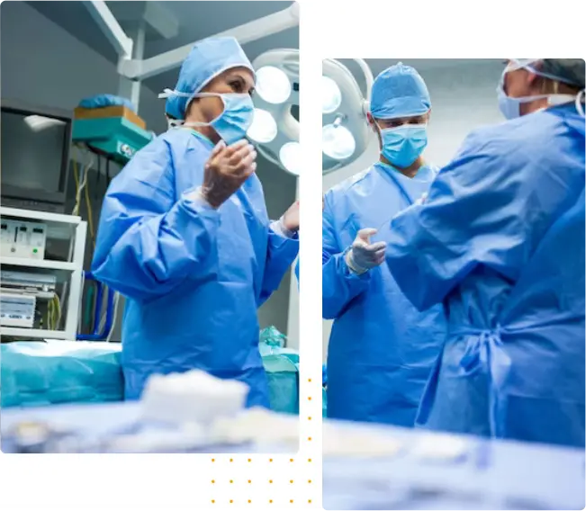 Non-absorbable sutures in surgery